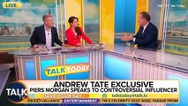 Piers Morgan teases exclusive interview with the Tate brothers
