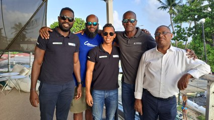 Maxime Chipotel et l'équipage BREF/FDJ se lance dans un tour de la guadeloupe en voile