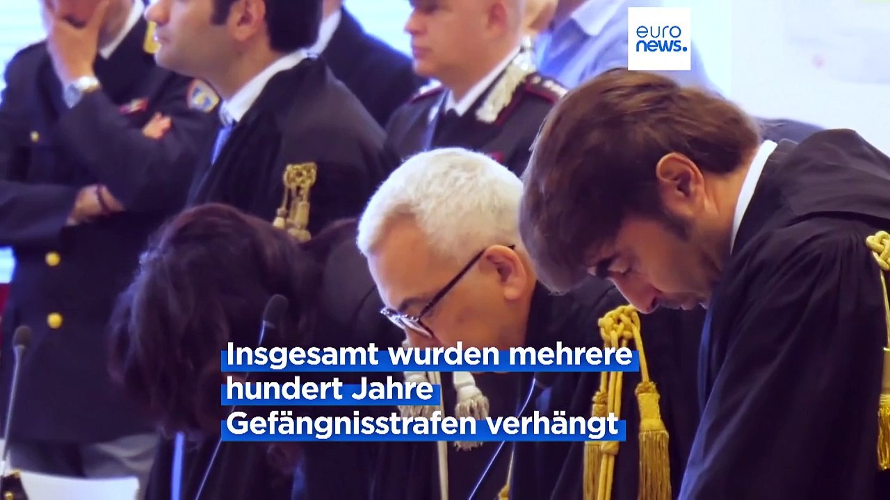 Mafia-Prozess gegen 'Ndragheta: Gericht befindet mehr als 200 Angeklagte schuldig