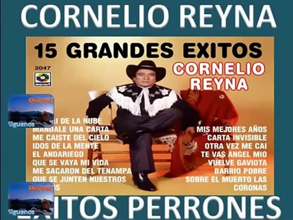 Cornelio Reyna 15 Grandes Exitos Lo Mejor Antaño mix V2