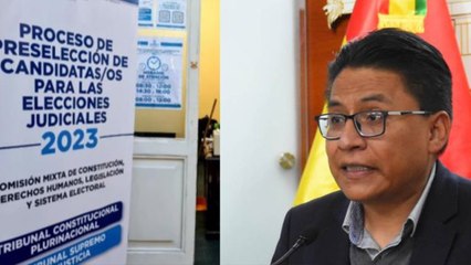 Iván Lima, ministro de Justicia, detalla los avances de la elección judicial