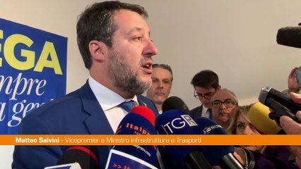 Ponte sullo Stretto, Salvini "Occasione storica"
