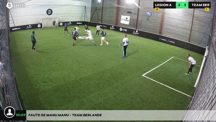 Faute de Manu MANU - TEAM BERLANDE