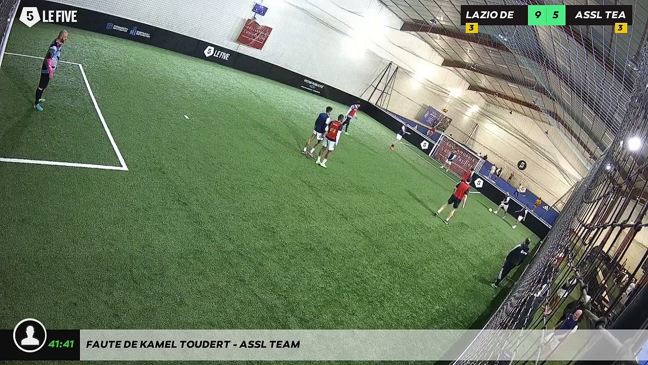Faute de Kamel TOUDERT - ASSL TEAM