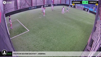 Faute de maxime sauviat - ARSENUL