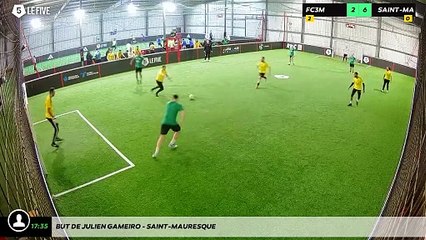 But de julien gameiro - Saint-Mauresque