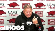 Hogs' Sam Pittman Previews Missouri