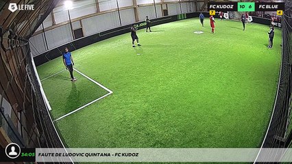 Faute de Ludovic QUINTANA - FC KUDOZ