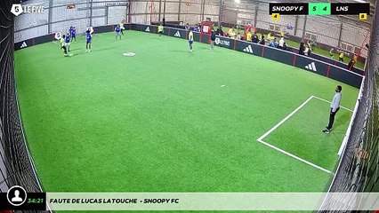 Faute de Lucas Latouche  - Snoopy FC
