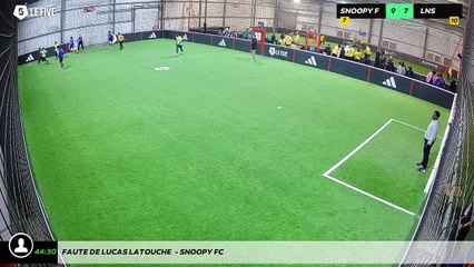 Faute de Lucas Latouche  - Snoopy FC