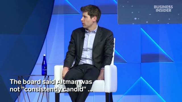 Sam Altman moves to Microsoft after OpenAI fires him as CEO