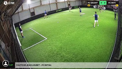 Faute de Jean LOUBET - FC INITIAL