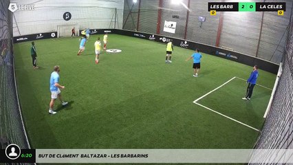 But de Clément  Baltazar - LES BARBARINS