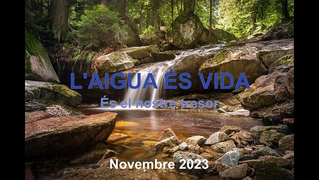 L'AIGUA ÉS VIDA