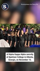 Angelina Jolie and Brad Pitt's Daughter Shines in Lively Sorority Induction Ceremony