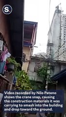 Crane Snaps After 6.7-Magnitude Earthquake Strikes Southern Philippines (1)