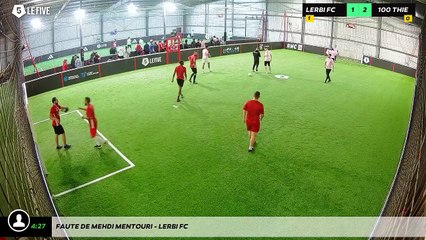 Faute de Mehdi Mentouri - Lerbi FC