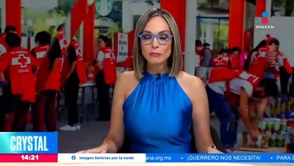 La Cruz Roja sigue recaudando víveres para los damnificados de Guerrero