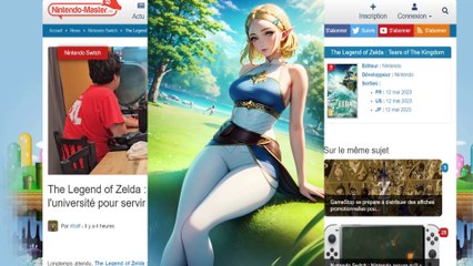 Zelda Tears of The Kingdom est utilisé pour former des ingénieurs à l'universite !