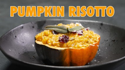 Wow Your Guests With A Special Thanksgiving Pumpkin Risotto