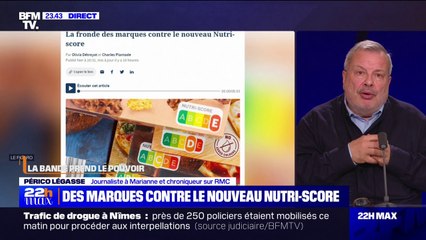 LA BANDE PREND LE POUVOIR - Des marques contre le nouveau nutri-score
