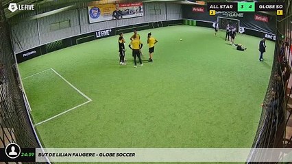 But de Lilian Faugere - GLOBE SOCCER