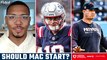 Should Mac Jones be Patriots STARTER vs Giants?