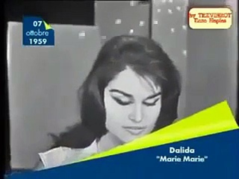 Dalida   Marie Marie Version Italienne
