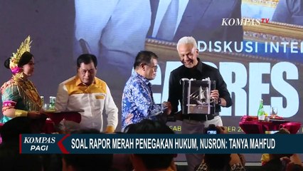 Soal Ganjar Kritik Rapor Merah Penegakan Hukum Jokowi, Nusron: Tanya Mahfud MD