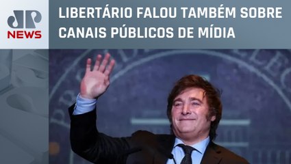 Javier Milei promete privatizar estatal de petróleo após eleições na Argentina