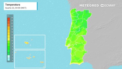 Ar polar traz frio e geadas a Portugal continental nos próximos dias