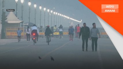 Mumbai teruskan aktiviti tertentu walaupun pencemaran teruk