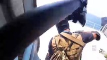 Захват корабля в Красном море: йеменские хуситы опубликовали видео со штурмом, как утверждается, «израильского грузового корабля»
