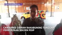 Gibran Tanggapi Pernyataan Hasto Soal Tekanan dan Intimidasi Jelang PIlpres 2024