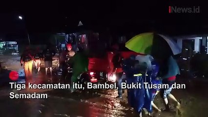 Ngerinya Detik-Detik Banjir Bandang Susulan Terjang Aceh Tenggara