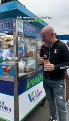 Turista come yuquitas y sorprende al compararlas con donuts: "A tres soles, excelente"