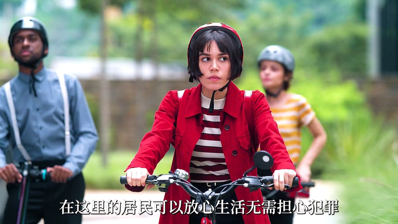 A city managed by artificial intelligence, where residents' every move is uploaded in real time by drones