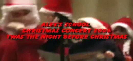 Maureen Thorne - Alex's School Christmas Concert 2006