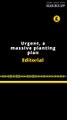 EDITORIAL EN INGLÉS | URGENT, A MASSIVE PLANTING PLAN