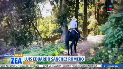 Para Luis el campo se ha convertido en una forma de vida y formación