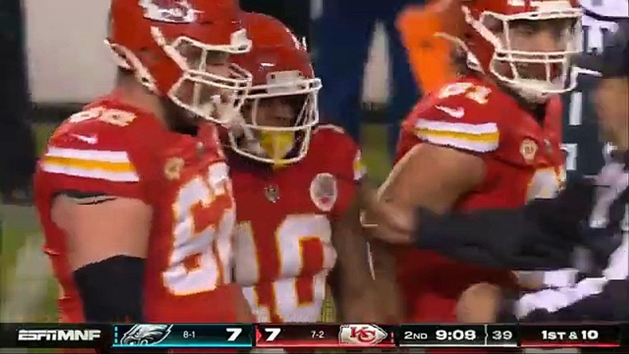 Kansas City Chiefs vs. Philadelphia Eagles Full Highlights 2nd QTR _ NFL Week 11_ 2023