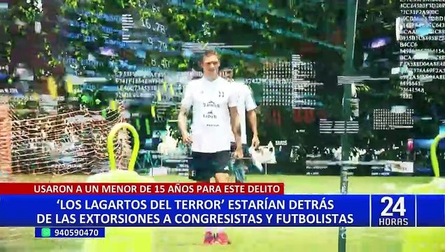 'Los lagartos del terror': banda de extorsiones tendría en la mira a Oliver Sonne y congresistas