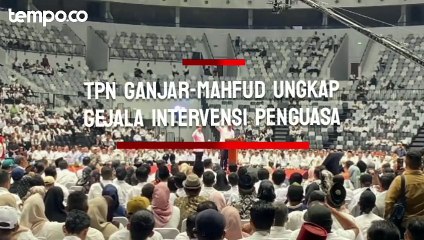TPN Ganjar-Mahfud Ungkap Gejala Intervensi Penguasa usai Mobilisasi Perangkat Desa