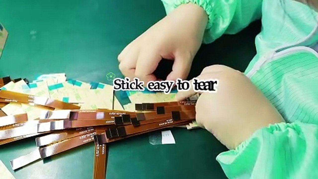 Stick easy to tear