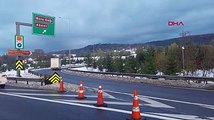 Bolu Dağı geçişi trafiğe kapatıldı