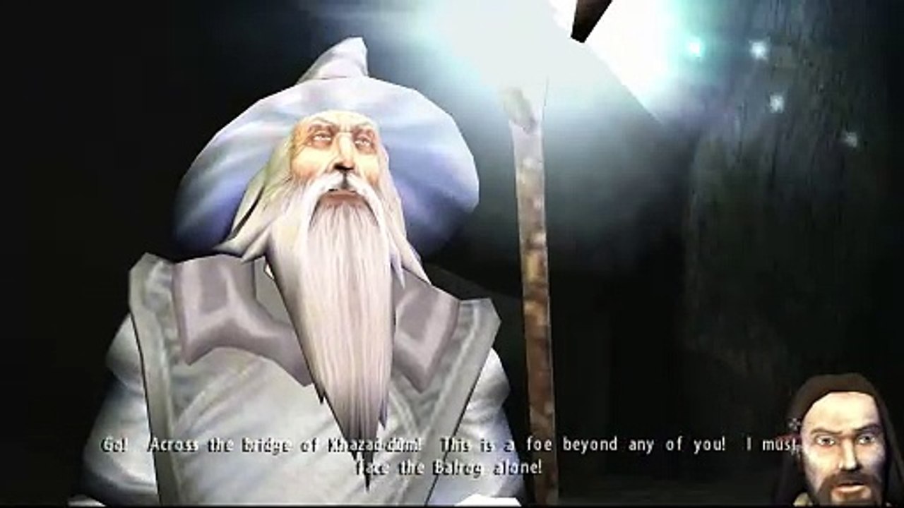 LOTR - GANDALF CONFRONTS THE BALROG SCENE