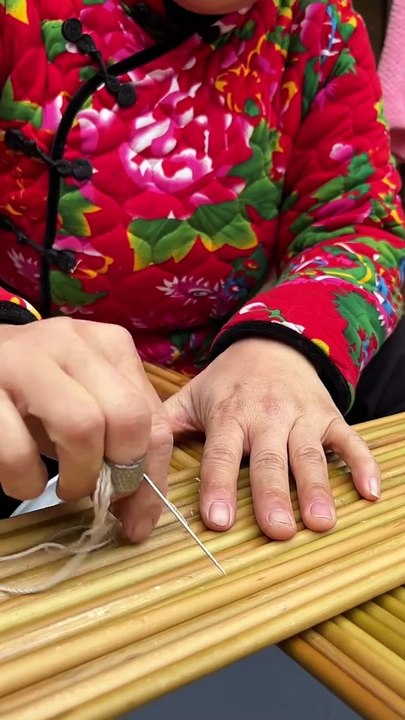 I made a very nice momos table out of bamboo wood.