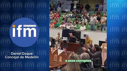 Concejal Daniel Duque: "enviamos un mensaje histórico a la corrupción en Medellín"