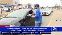 Metro de Lima y Callao: ¿Qué tramos de avenida Elmer Faucett permanecerán cerrados?