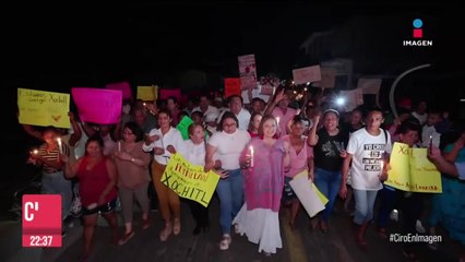 Xóchitl Gálvez inició su campaña con una marcha en Coyuca de Benítez, Guerrero